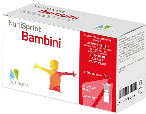 NUTRISPRINT BAMBINI 10 FLACONCINI 10 ML - Fontenova srl