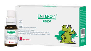 ENTERO 4 JUNIOR 10 FLACONCINI 8 ML - Fontenova srl