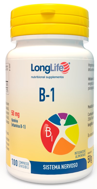LONGLIFE B1 100 COMPRESSE 50 MG - Fontenova srl