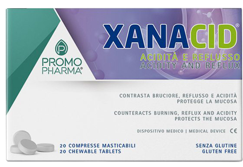 XANACID 20 COMPRESSE MASTICABILI - Fontenova srl