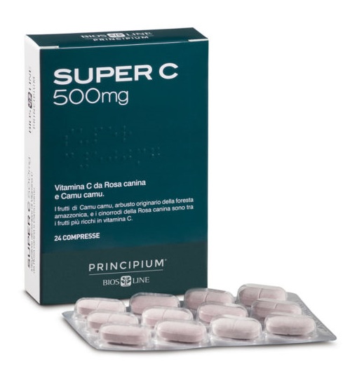 PRINCIPIUM SUPER C 500 24 COMPRESSE 24,2 G - Fontenova srl