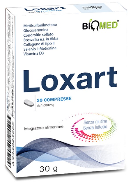 LOXART 30 COMPRESSE - Fontenova srl