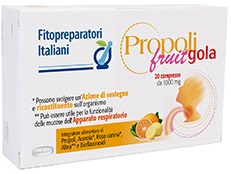 FITOPREPARATORI ITALIANI PROPOLI FRUIT GOLA 20 COMPRESSE - Fontenova srl