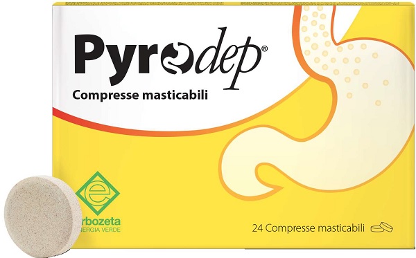 PYRODEP 24 COMPRESSE MASTICABILI - Fontenova srl