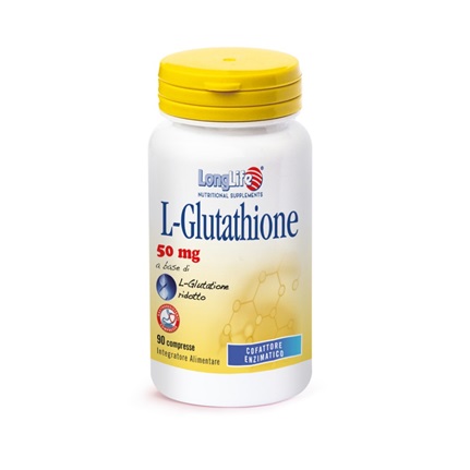 LONGLIFE L-GLUTATHIONE 50 MG 90 COMPRESSE - Fontenova srl