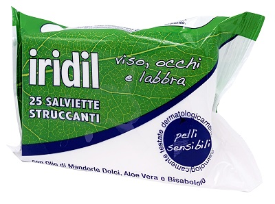 IRIDIL SALVIETTE STRUCCANTI 25 PEZZI - Fontenova srl