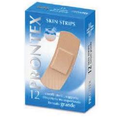 CEROTTO PRONTEX SKIN STRIPS FORMATO GRANDE ASTUCCIO 12 PEZZI - Fontenova srl