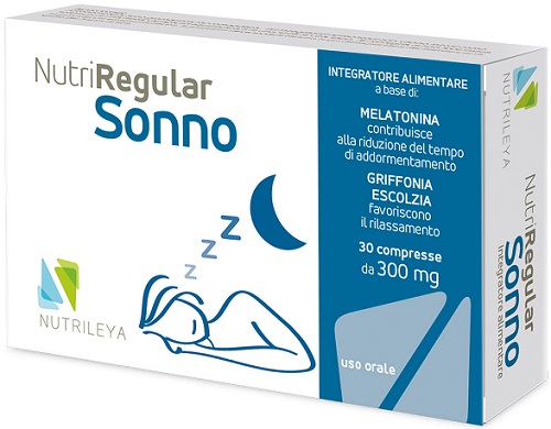 NUTRIREGULAR SONNO 30 COMPRESSE - Fontenova srl