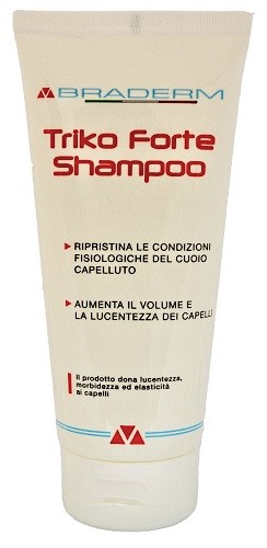 TRIKO FORTE SHAMPOO 200 ML BRADERM - Fontenova srl