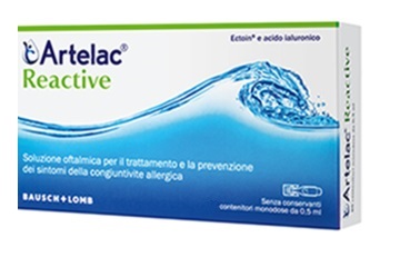 ARTELAC REACTIVE SOLUZIONE OFTALMICA MONODOSE 20 UNITA' DA 0,5 ML - Fontenova srl