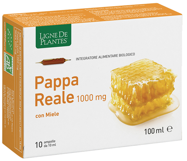 PAPPA REALE 1000 MG BIOLOGICO 10 AMPOLLE BEVIBILI DA 10 ML - Fontenova srl