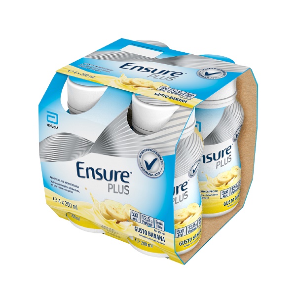 ENSURE PLUS BANANA 4 BOTTIGLIE DA 200 ML - Fontenova srl