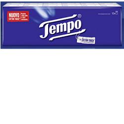 TEMPO FAZZOLETTI 12 PACCHETTI 9 PEZZI - Fontenova srl