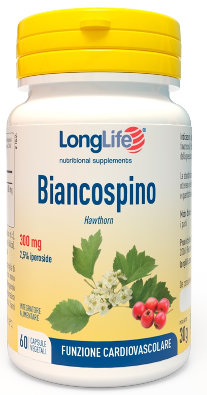 LONGLIFE BIANCOSPINO 60 CAPSULE VEGETALI - Fontenova srl