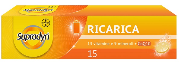 SUPRADYN RICARICA 15 COMPRESSE EFFERVESCENTI - Fontenova srl
