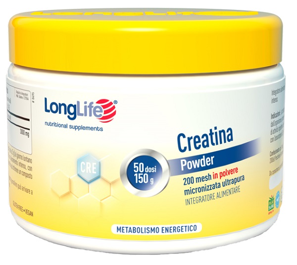 LONGLIFE CREATINA POWDER 150 G - Fontenova srl