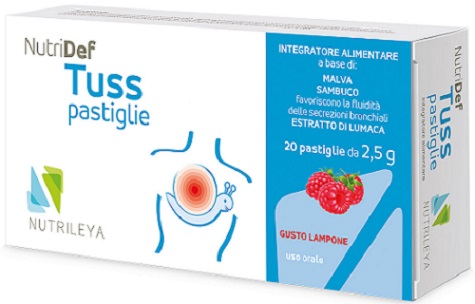 NUTRIDEF TUSS 20 PASTIGLIE LAMPONE - Fontenova srl