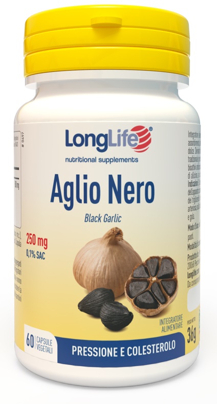 LONGLIFE AGLIO NERO 60 CAPSULE VEGETALI - Fontenova srl