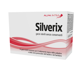 GARZA PERIOCULARE SILVERIX 14 PEZZI - Fontenova srl