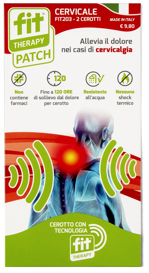 CEROTTO FIT THERAPY CERVICALE 2 PEZZI - Fontenova srl
