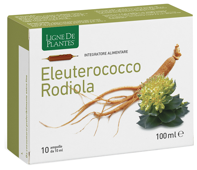 ELEUTEROCOCCO RODIOLA 10 AMPOLLE BEVIBILI DA 10 ML - Fontenova srl