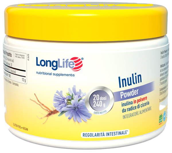 LONGLIFE INULINA POWDER 240 G - Fontenova srl