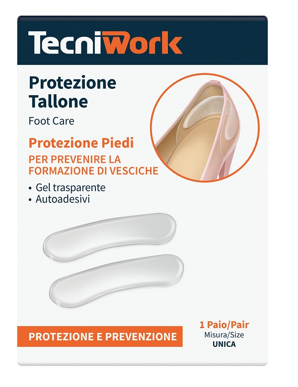 PROTEZIONE INVISIBILE TALLONE GEL TRASPARENTE 1 PAIO - Fontenova srl