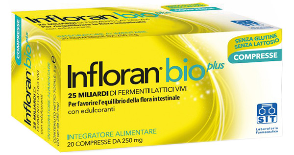 INFLORAN BIO PLUS 20 COMPRESSE CON EDULCORANTI - Fontenova srl