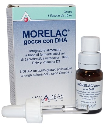 MORELAC GOCCE 10 ML - Fontenova srl