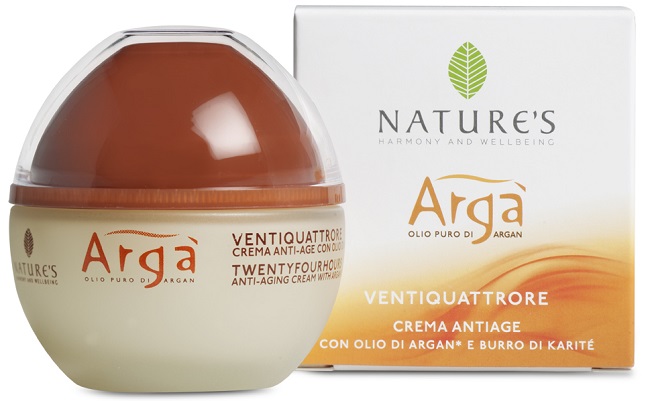 ARGA' CREMA VENTIQUATTRO ORE ANTIAGE 50 ML NATURE'S - Fontenova srl