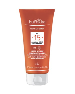 EUPHIDRA KALEIDO UV SYSTEM LATTE SOLARE CORPO 15 - Fontenova srl