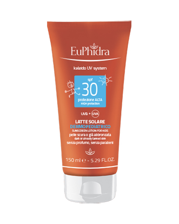 EUPHIDRA KALEIDO UV SYSTEM LATTE SOLARE DERMOPED 30 - Fontenova srl