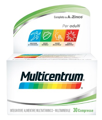 MULTICENTRUM ADULTI 30 COMPRESSE - Fontenova srl