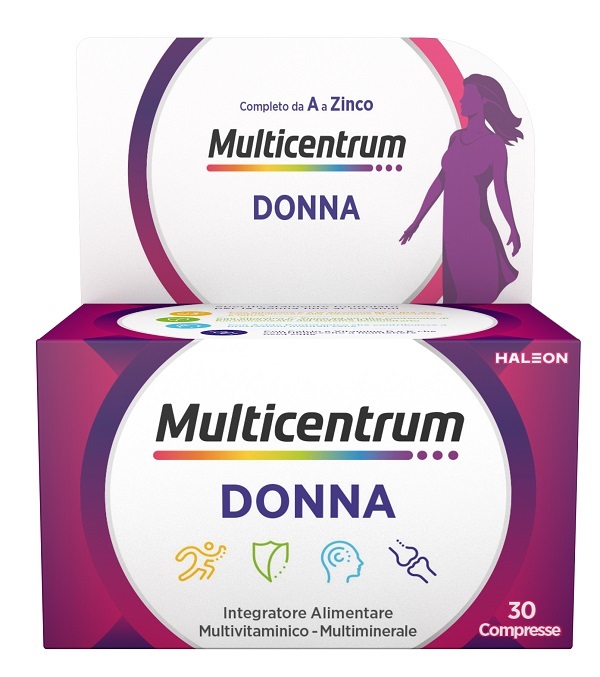 MULTICENTRUM DONNA 30 COMPRESSE - Fontenova srl