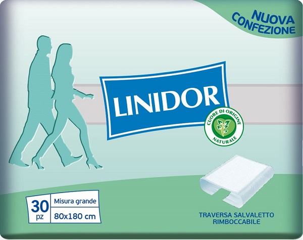 TRAVERSA LINIDOR NON STERILE 80X180 CM 30 PEZZI - Fontenova srl