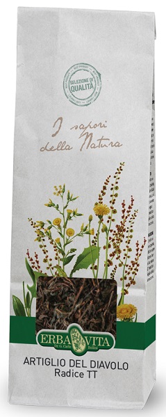 ARTIGLIO DEL DIAVOLO RADICE TAGLIO TISANA 100 G - Fontenova srl