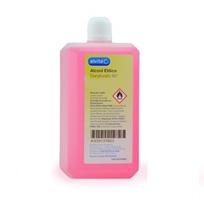 ALVITA ALCOOL ETILICO DENATURATO 90,1 1000ML - Fontenova srl