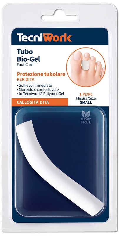 BIOGEL FASCETTA TUBOLARE GEL DITA PIEDI SMALL 1 PEZZO - Fontenova srl