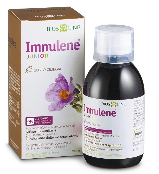 BIOSLINE IMMULENE JUNIOR 200 ML - Fontenova srl