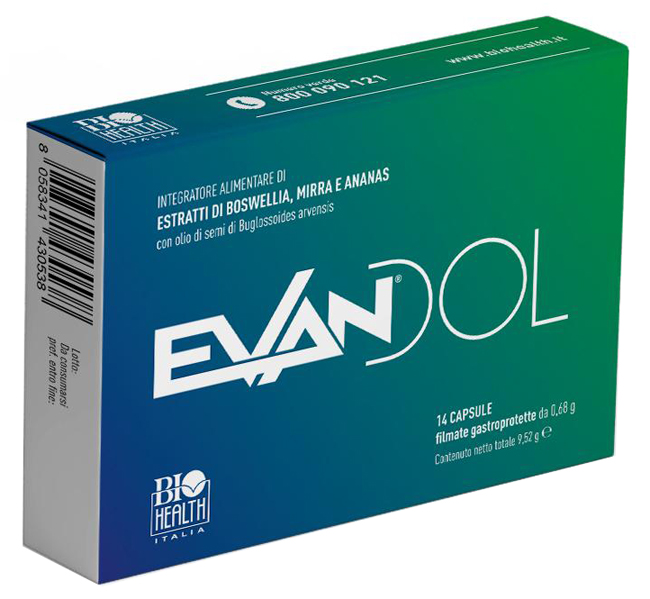 EVANDOL 14 CAPSULE - Fontenova srl