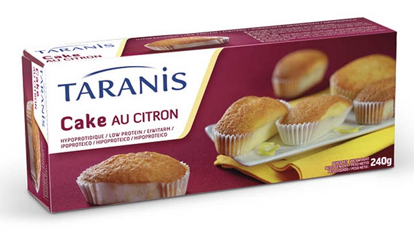 TARANIS TORTINA LIMONE 6 X 40 G - Fontenova srl