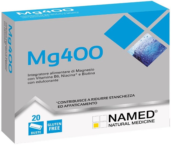 MG400 20 BUSTE DA 4,3 G CON EDULCORANTE SENZA GLUTINE - Fontenova srl