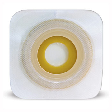 PLACCA PIANA ESTEEM SYNERGY PER SISTEMA 2 PEZZI 33-45 MM FLANGIA 61 MM CON ADESIVO IDROCOLLOIDALE 5 PEZZI - Fontenova srl