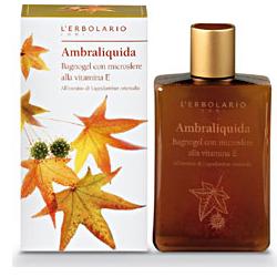 AMBRALIQUIDA BAGNOGEL CON MICROSFERE ALLA VITAMINA E 250 ML - Fontenova srl