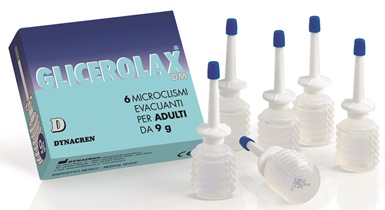 GLICEROLAX ADULTI MICROCLISMI EVACUANTI 6 PEZZI X 9 G CONTIENE AMIDO DI RISO - Fontenova srl