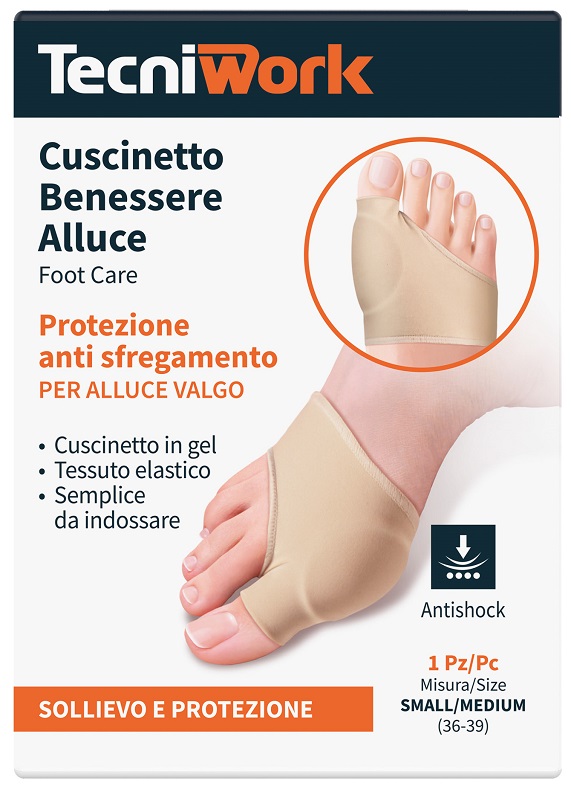 BENESSERE ALLUCE CUSCINETTO SMALL/MEDIUM 1 PEZZO - Fontenova srl