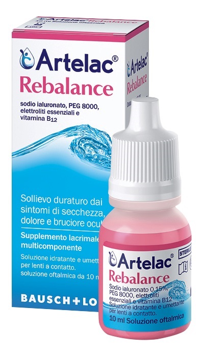 ARTELAC REBALANCE GOCCE OCULARI MULTIDOSE SENZA CONSERVANTI 10 ML - Fontenova srl