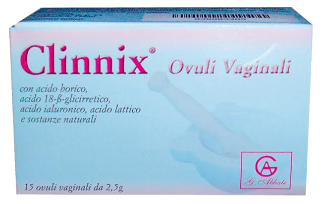 SANOCLIN 15 OVULI VAGINALI 2,5 G - Fontenova srl