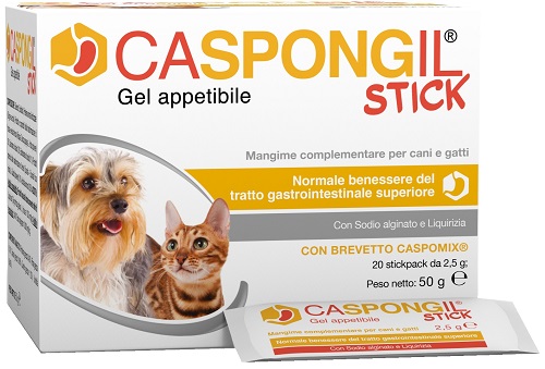 CASPONGIL STICK GEL APPETIBILE 20 STICKPACK DA 2,5 G - Fontenova srl