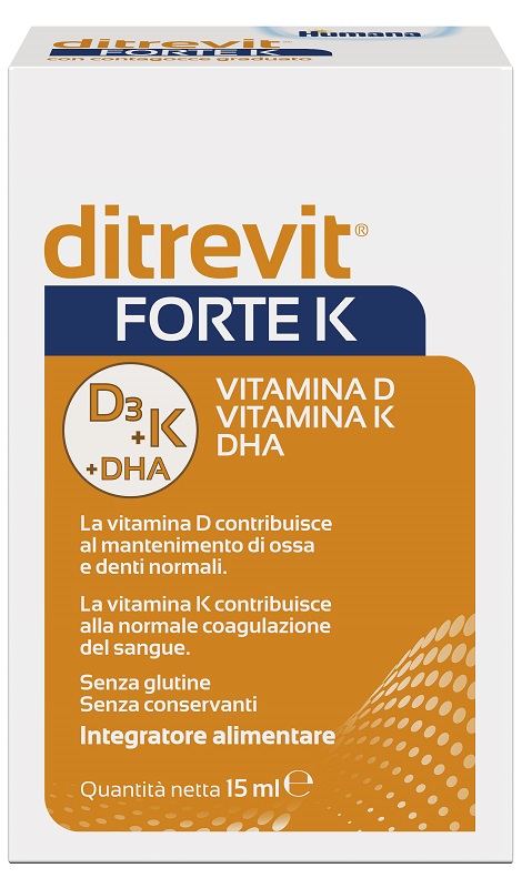 DITREVIT FORTE K HUMANA 15 ML - Fontenova srl